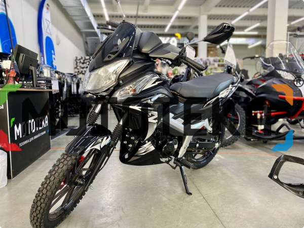 Мопед Мотомир STORM INDIGO МЕХАНИКА чёрный | Мототека