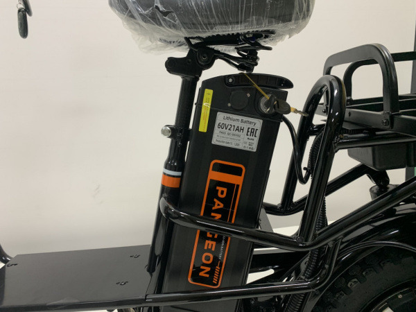 Электровелосипед GreenCamel (ГринКэмел) Pangeon Monster PRO MAX (амортизаторы, гидравлика) чёрный | Мототека Электровелосипед GreenCamel (ГринКэмел) Pangeon Monster PRO MAX (амортизаторы, гидравлика) чёрный | Мототека